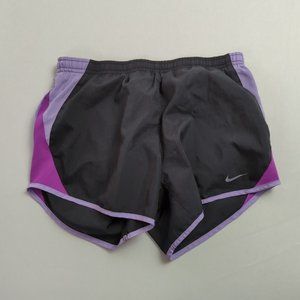 Nike Running Jogging Shorts Womens XS Black 2 Layers Casual Active Workout